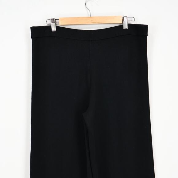 J.Crew Sailor Sweater Wide Leg Trouser Patch Pocket Pant Black Size XL Tall NWT - Picture 7 of 8